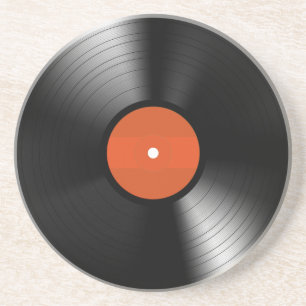 Vinyle Record Drink Coaster