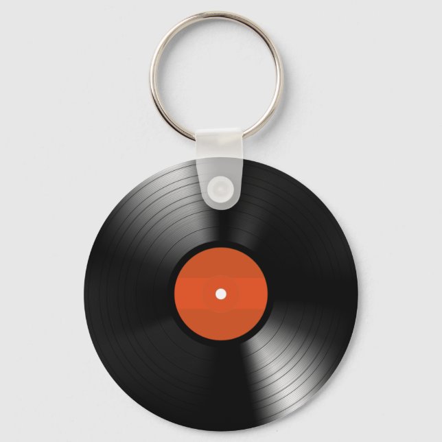 Vinyle Record Keychain (Front)
