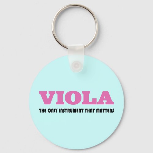 Viola Attitude Music Gift Keychain