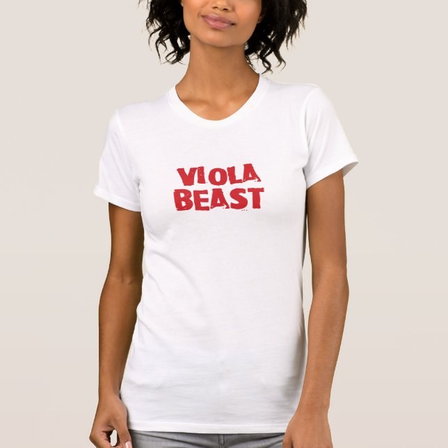 Viola Beast T-shirt - Ladies (Front)