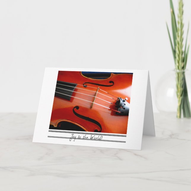 Viola Christmas Card (Front)