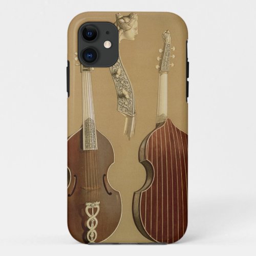 Viola da Gamba or bass viol by Joachim Tielke 1 iPhone 11 Case