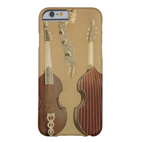 Viola da Gamba or bass viol by Joachim Tielke 1 Barely There iPhone 6 Case