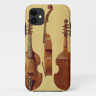 Viola d'Amore, 18th century, from 'Musical Instrum iPhone 11 Case