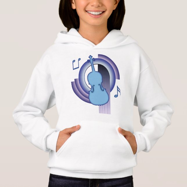 Viola Deco2 Hoodie (Front)