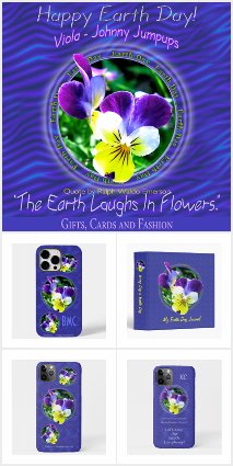 Viola Earth Day - Earth Laughs In Flowers