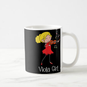 Viola Girl - Violist Symphony Band Jazz Music Love Coffee Mug