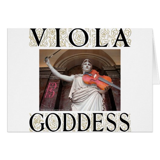 Viola Goddess Cards (Front Horizontal)