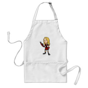 Viola Krawk Island Staff Player Adult Apron