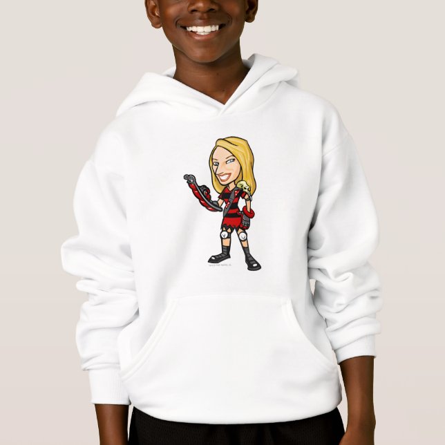 Viola Krawk Island Staff Player Hoodie (Front)
