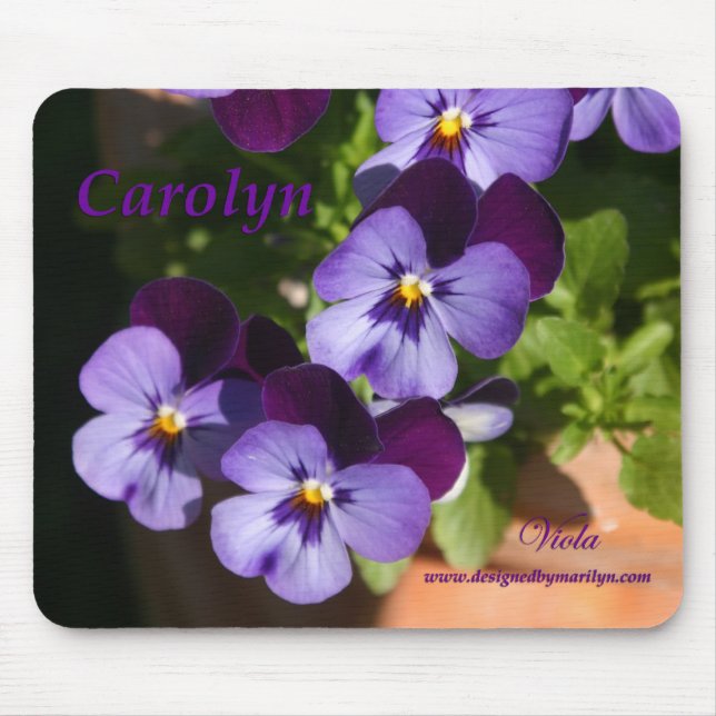 Viola Mouse Pad Carolyn (Front)