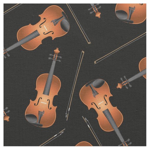 Viola Music Musician Room Decor Fabric
