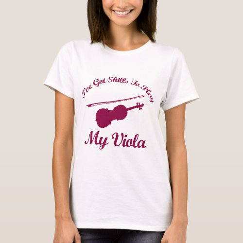 viola musical designs T_Shirt