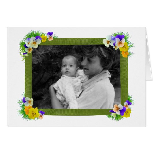 Viola Photo Card (Front Horizontal)