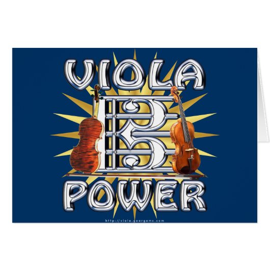 Viola Power Cards (Front Horizontal)