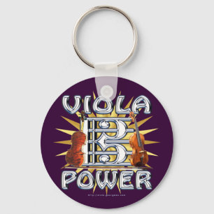 Viola Power Keychain