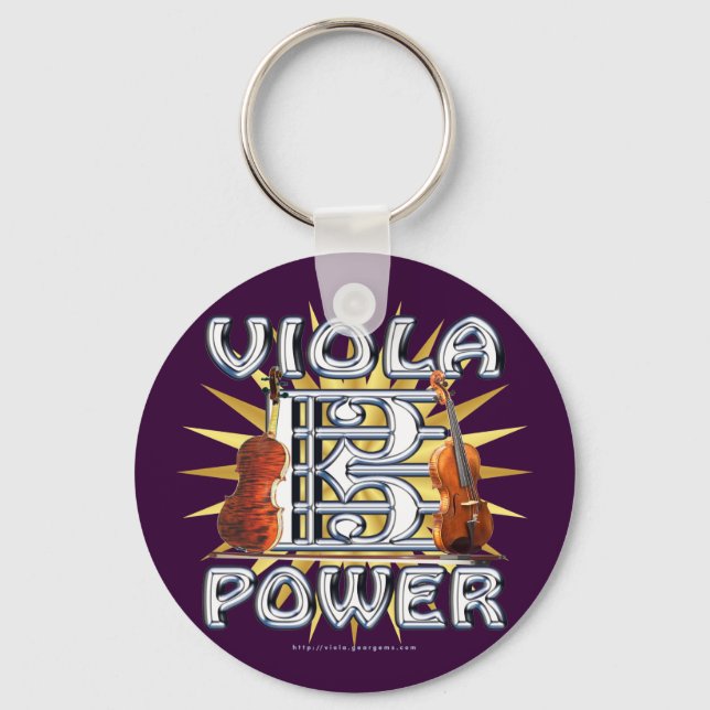 Viola Power Keychain (Front)