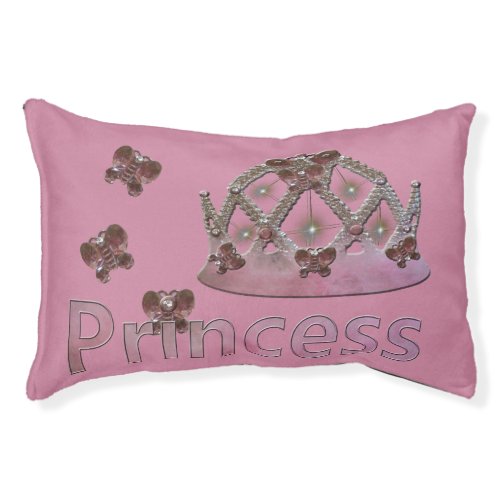 Viola Princess Crown Pet Bed