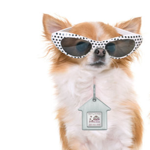 Viola Princess Crown Pet ID Tag