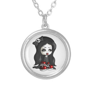 Viola Silver Plated Necklace