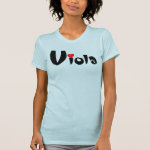 Viola Small Heart T-Shirt