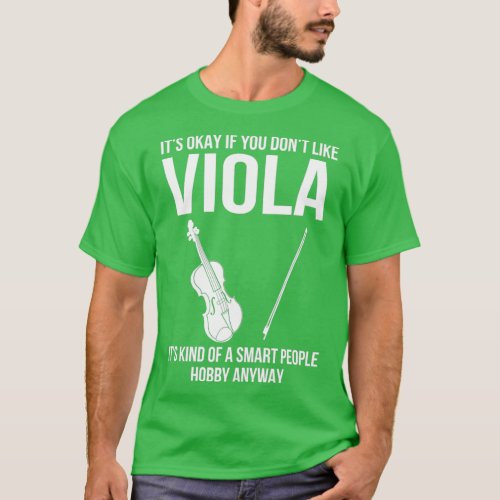Viola Smart People violist viola T_Shirt