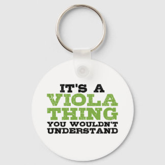 Viola Thing Keychain