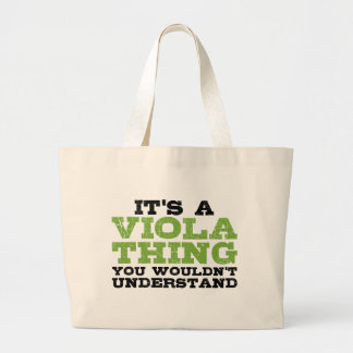Viola Thing Large Tote Bag