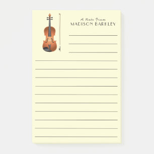 Viola Violin Music Teacher Musician Post-it Notes