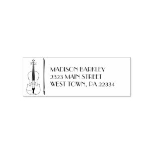 Viola Violin Music Teacher Musician Self-inking Stamp