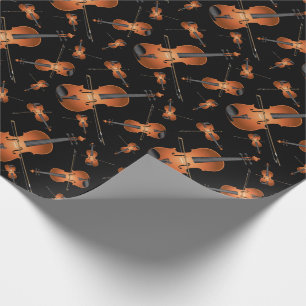 Viola Violin Music Teacher Musician Wrapping Paper