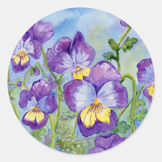 "Violas" Sticker (Front)