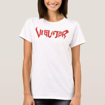 Violator - Logo Girls Shirt by EaracheRecords at Zazzle