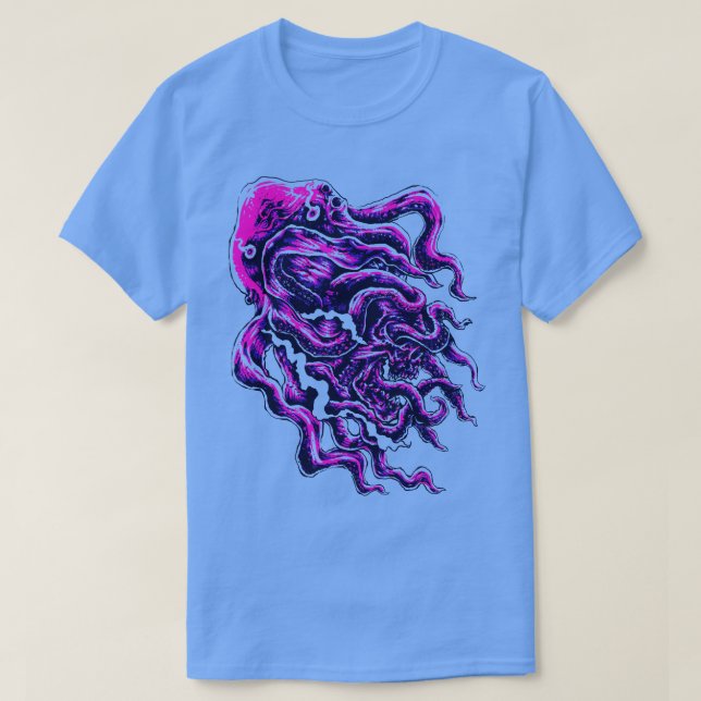Violent octopus T-Shirt (Design Front)