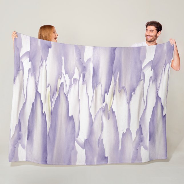 Violent Orchid Fleece Blanket (In Situ)