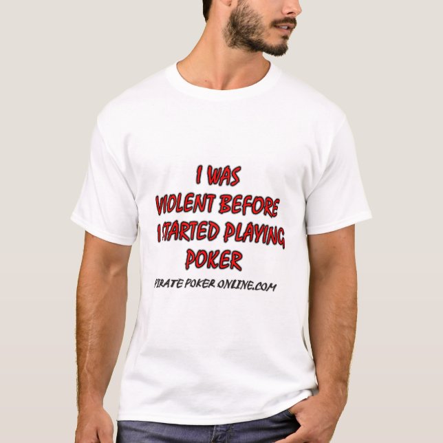 violent poker T-Shirt (Front)
