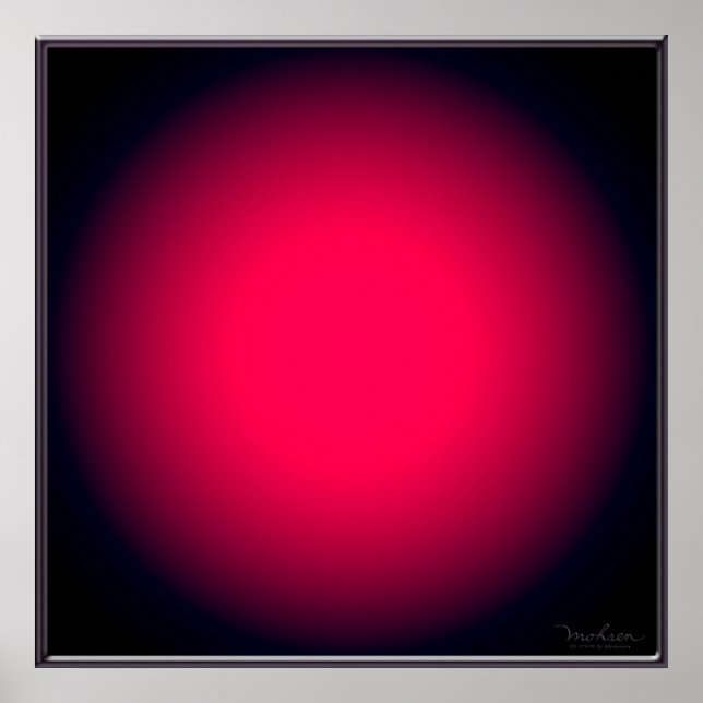 Violent Red Ball Poster (Front)