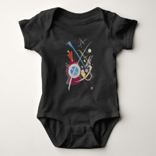 Violet(1923) Wasily Kandinsky Baby Bodysuit