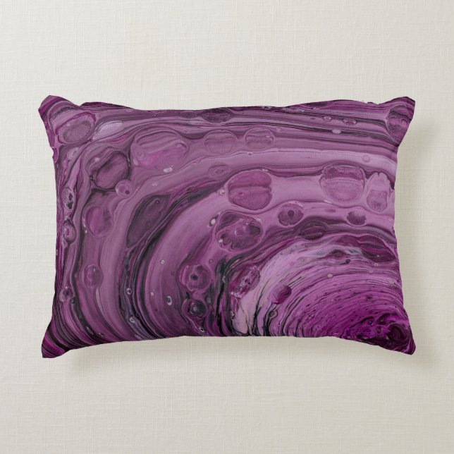 Violet Accent Pillow (Front)