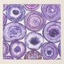 Violet agate pattern scarf