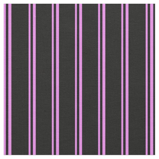 Violet and Black Lined Pattern Fabric