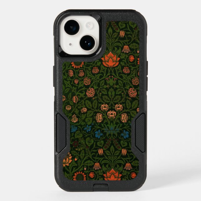 Violet and Columbine (by William Morris) Otterbox iPhone Case (Back)