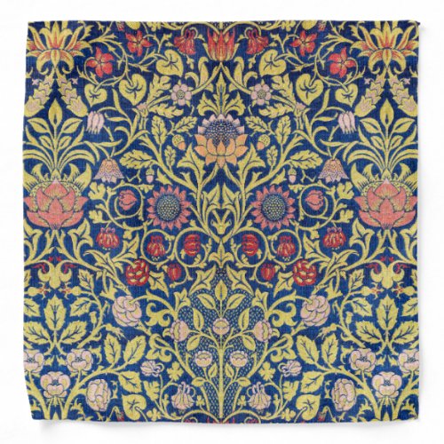 Violet and Columbine William Morris Bandana