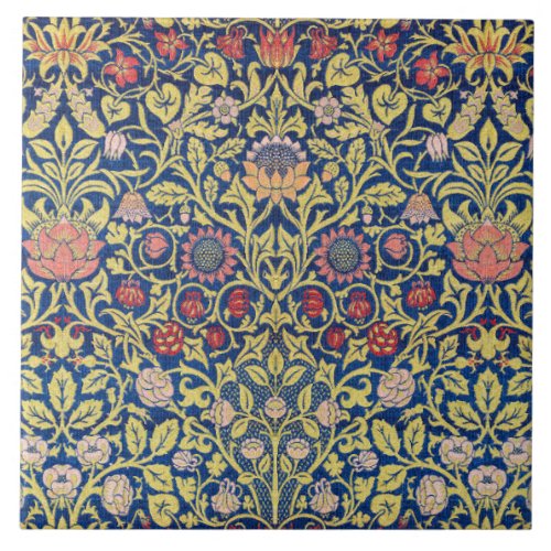 Violet and Columbine William Morris Ceramic Tile