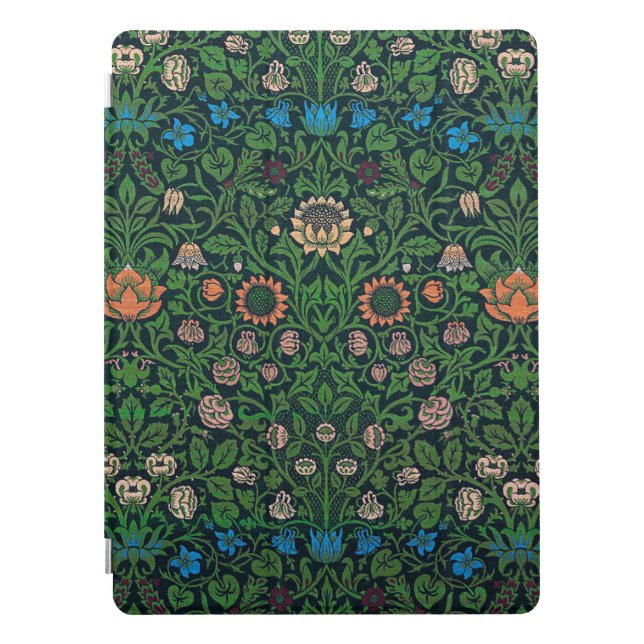 Violet and Columbine, William Morris iPad Pro Cover (Front)