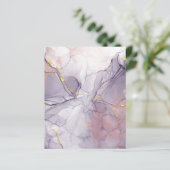 Violet and Gold Marble (Standing Front)