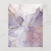 Violet and Gold Marble (Back)