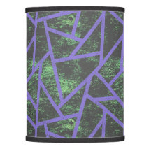 Violet and green mosaic pattern