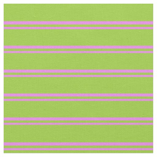 Violet and Green Pattern of Stripes Fabric