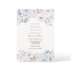 Violet and Lavender Floral Bridal Shower